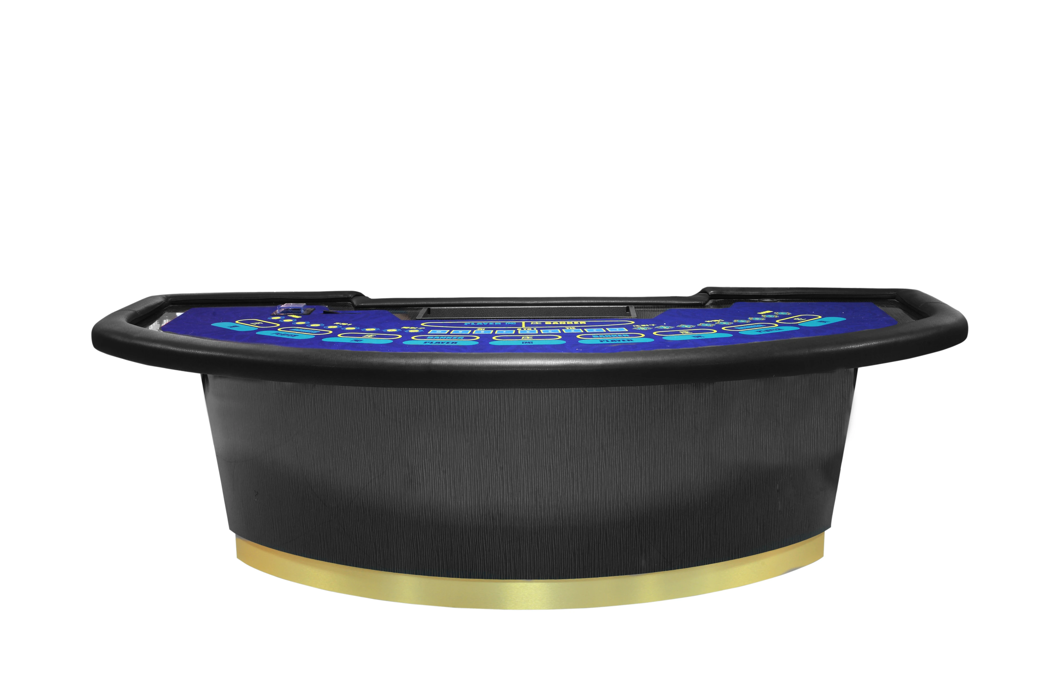  High Quality Professional Casino Gambling Baccarat Poker Table For Card