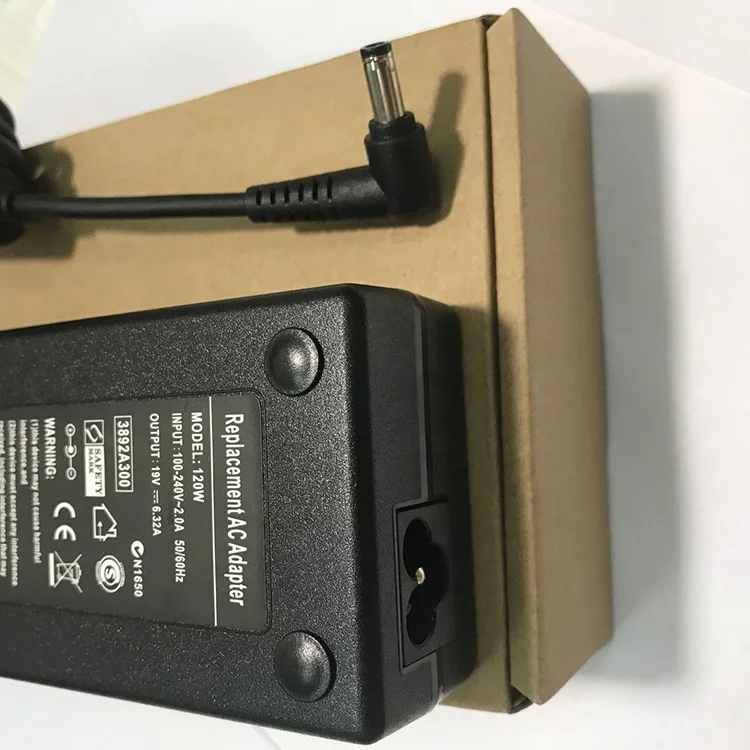 
Wholesale Laptop Accessories Notebook Charger Adapter 120W 19V 6.3A for hp 