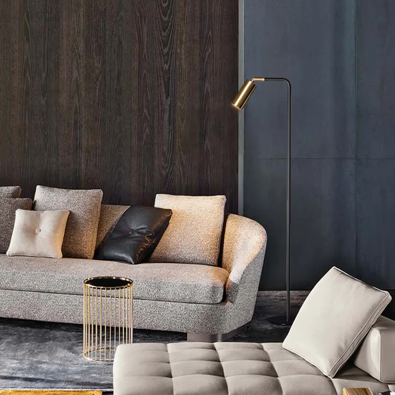 Hot modern creative living room floor lamp GU10  Nordic bedroom bedside decorative hotel floor lamp