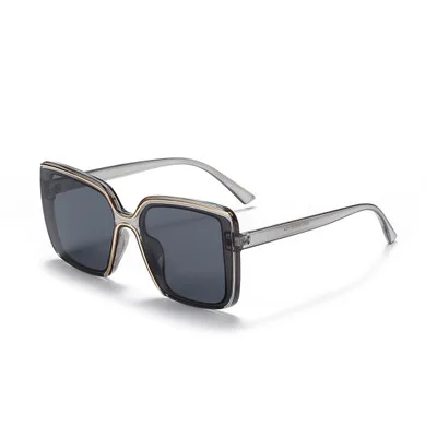 Fashion Plastic Party PC Frame AC Lens Sunglasses Square Plastic Women Sun Glasses UV400 Eyewear Eye Protection Decoration w41