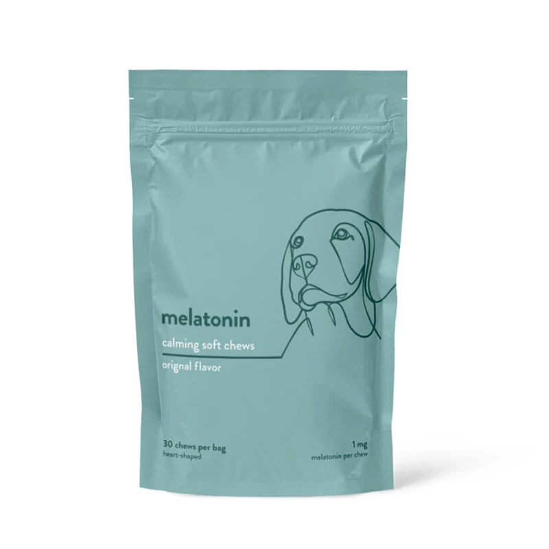 PE Stand up Pouch Packaging Bag Dog Pack Reusable Zipper Pouch Slimming Pet Food Bag Eco Friendly Custom Digital Printed Plastic