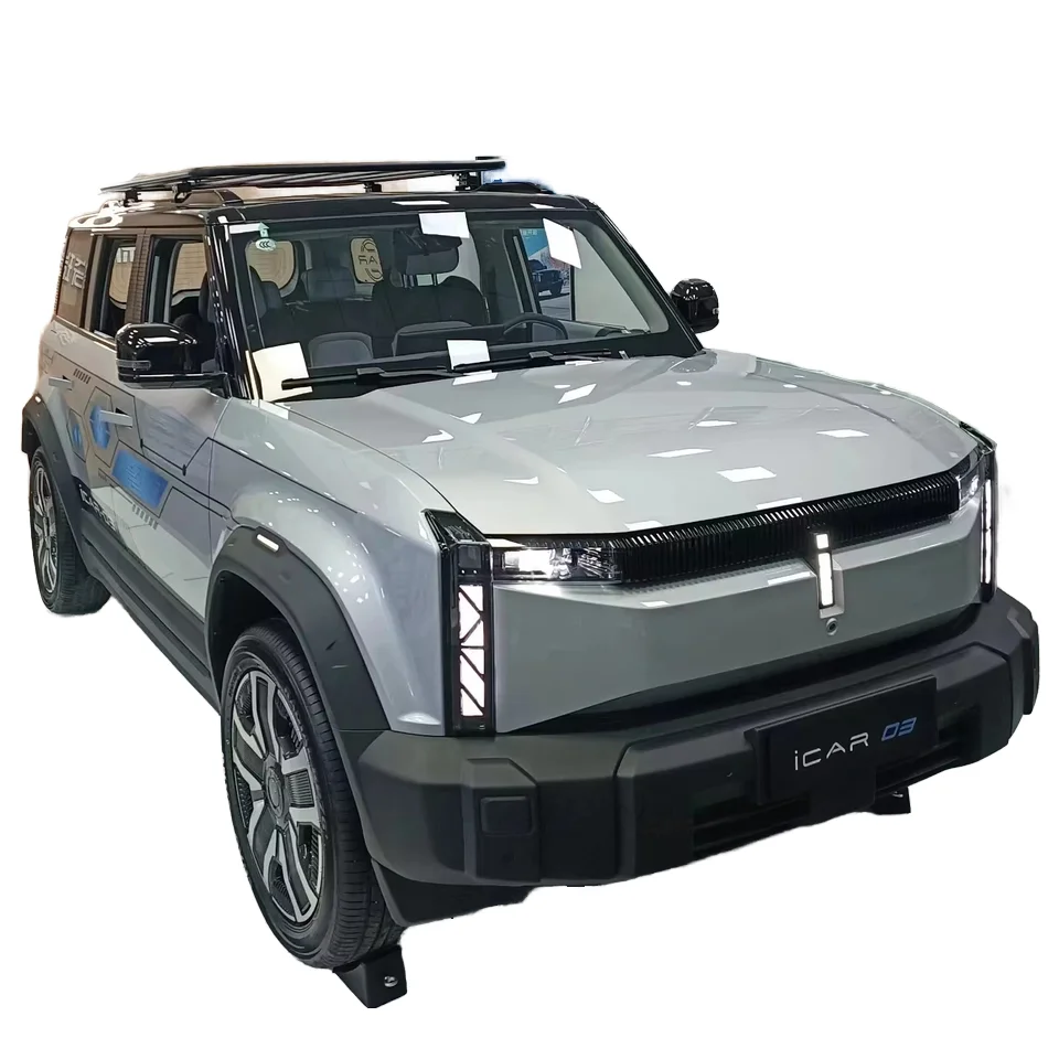 2024 chery icar 03 suv best selling electric vehicle dual motor long range 4X4 awd rwd 5 seats small suv car new energy vehicle