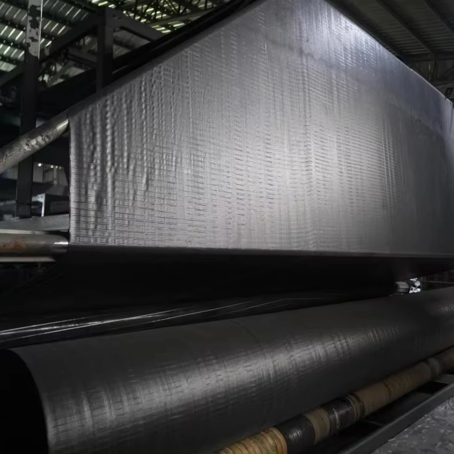 High Strength PP Polypropylene Geosynthetic Woven Geotextile Fabric