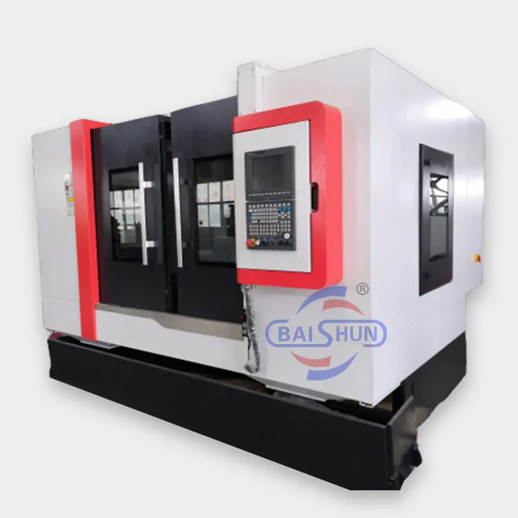 Hot Sale 3 Axis Cnc Vertical Machining Center Vertical Turning Lathe Machine With Fanuc Control Price