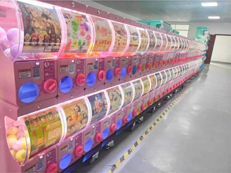 Машинка для толкателя монет Gachapon машинка капсул игрушечный автомат Gashapon изготовленный по индивидуальному заказу Gacha машина скрученного яйца