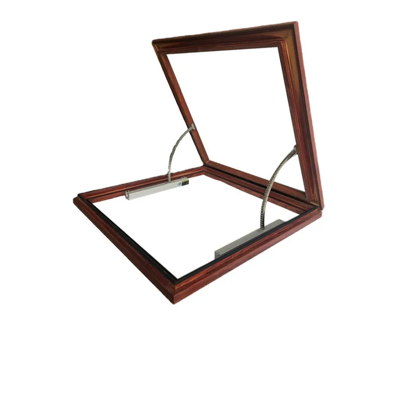 Modern Simple Home Window Design cheap price Aluminium Electric Skylight Windows