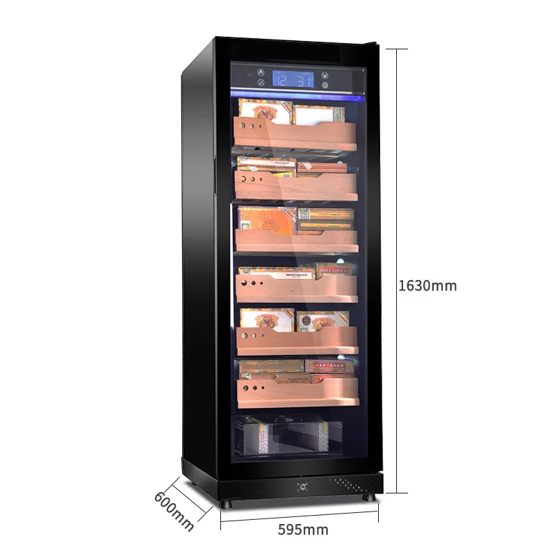 2000 Humidity Temperature Control Fuke Jifeng Verona Lubinski Cigar Cabinet Humidor For Dubai