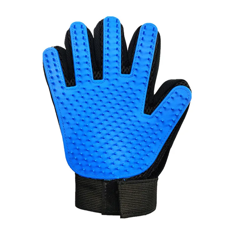 Simple innovative products high quality Eco-friendly TPR microfiber pet grooming glove
