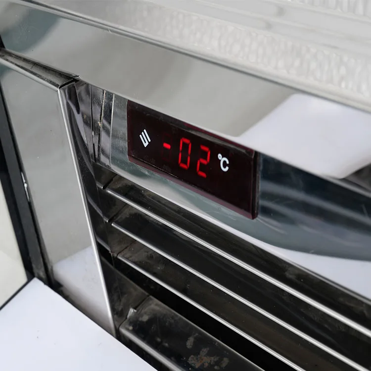 Commercial 12-Grid Hard Popsicle Ice Cream Display Cabinet/ Handmade Ice Cream Freezer/Popsicle Display Cabinet