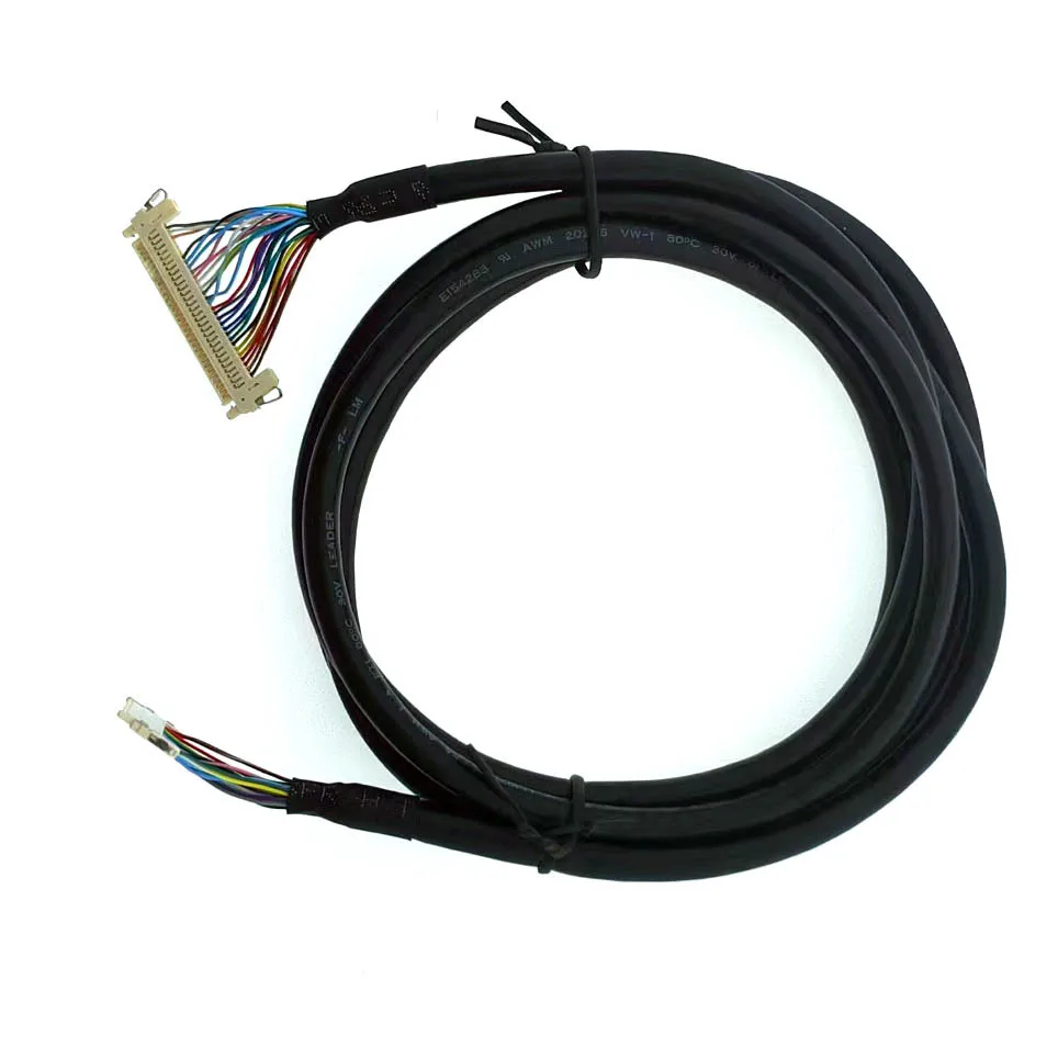FIX-30HL UL20276 28AWG 10P 1500 мм LVDS кабель для автомобиля