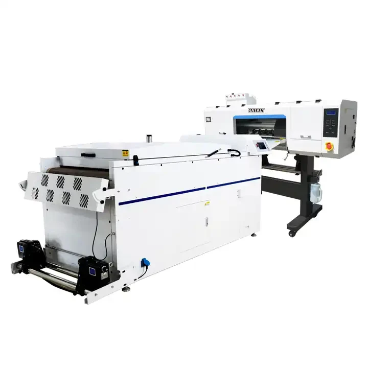 Digital Dtf Printer Heat Transfer Pet Film T-shirt Dtf Printer 4720 Head With Powder Shaking Machine T-shirt Printing Machines