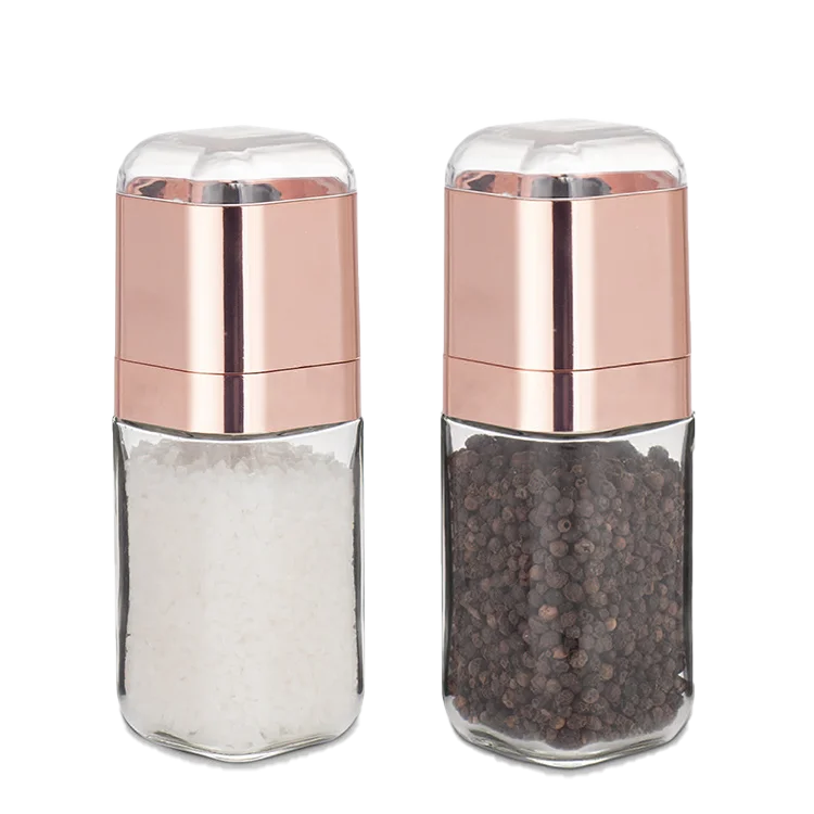 180ml spice jars grinder ceramic core pepper grinder parts popular type pepper mill