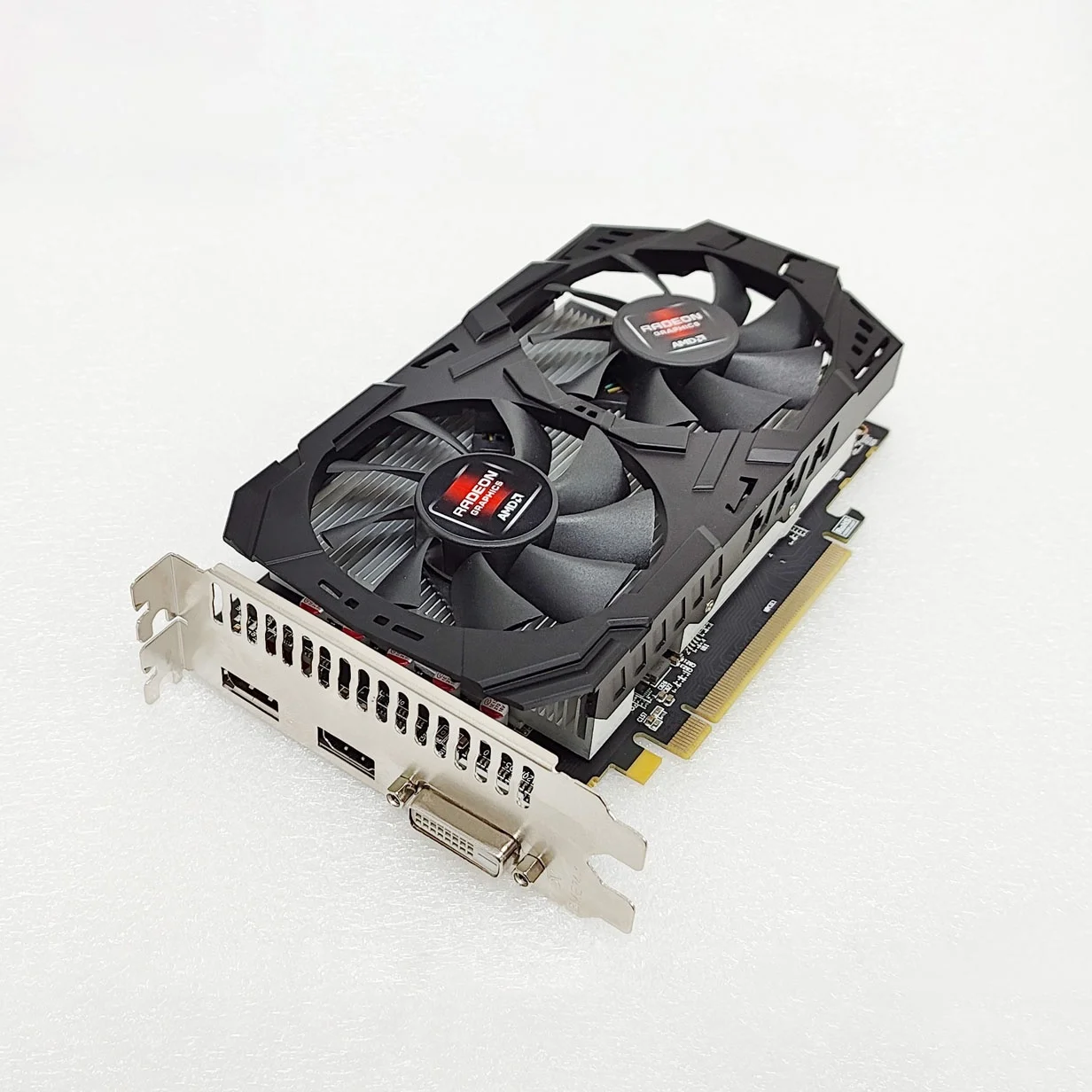 Восстановленный RX580 8 GB 2048SP использованная игровая графика GPU VGA Видеокарта RTX 8G AMD Radeon RX