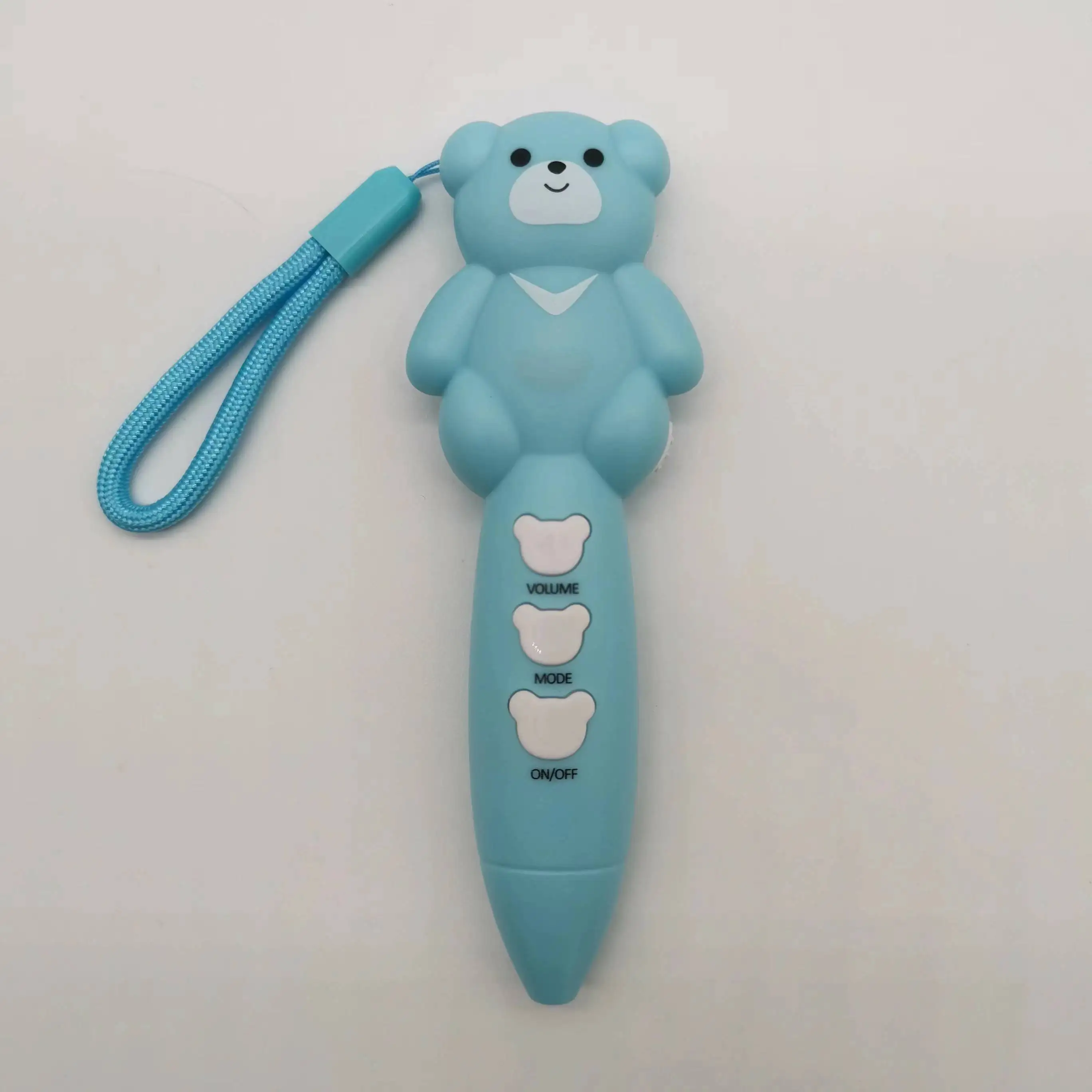Hotselling Bear shape OID reading talking learning pen diy MP3 recording for children studying languages listening stories