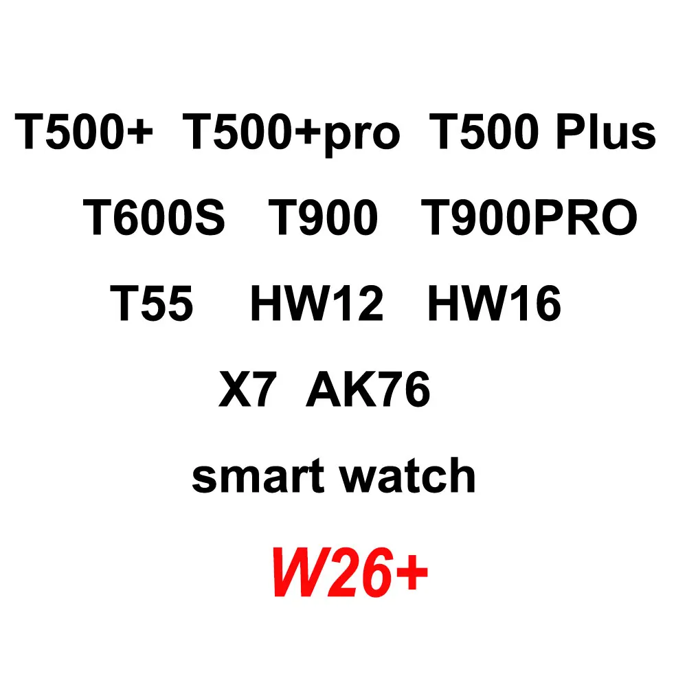 T500 W26 HW22 D20 M5 116plus Manufacturer Factory Bracelet Relojes Rate Blood Pressure Waterproof Smart Watches