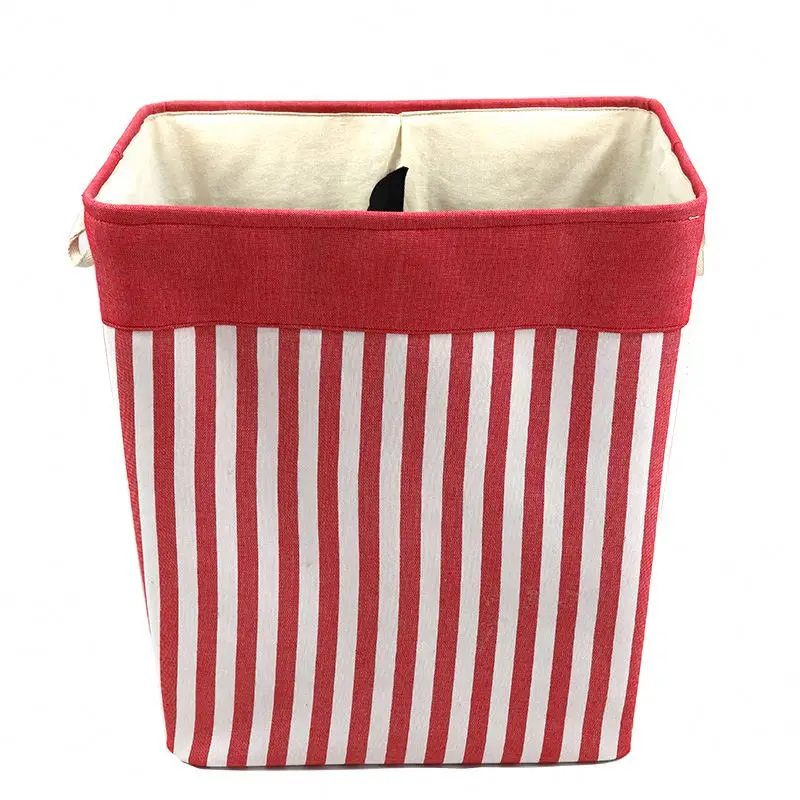 Wholesales 2020 New Style Large Cotton Rope Handle Handle Woven Laundry Bread Storage Basket with Long Handleshome storage