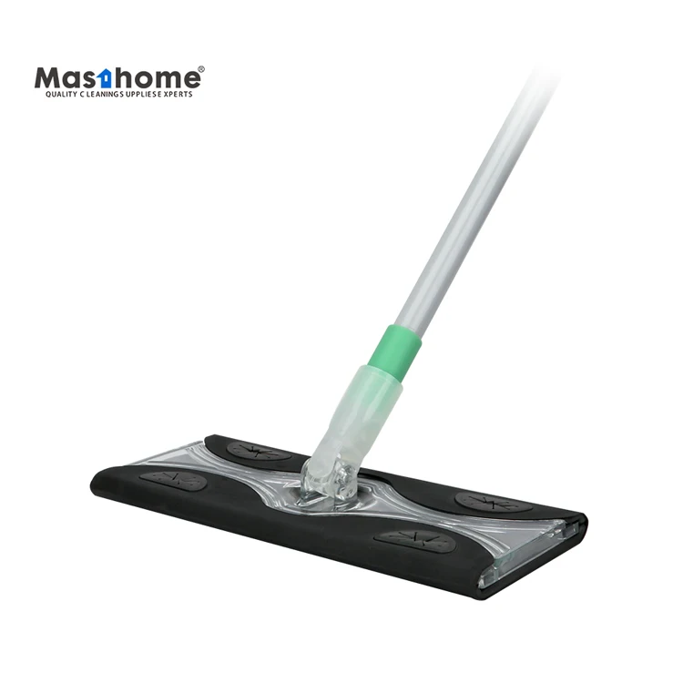 Masthome Replaceable Cleaning telescopic pole dust microfiber floor flat mop