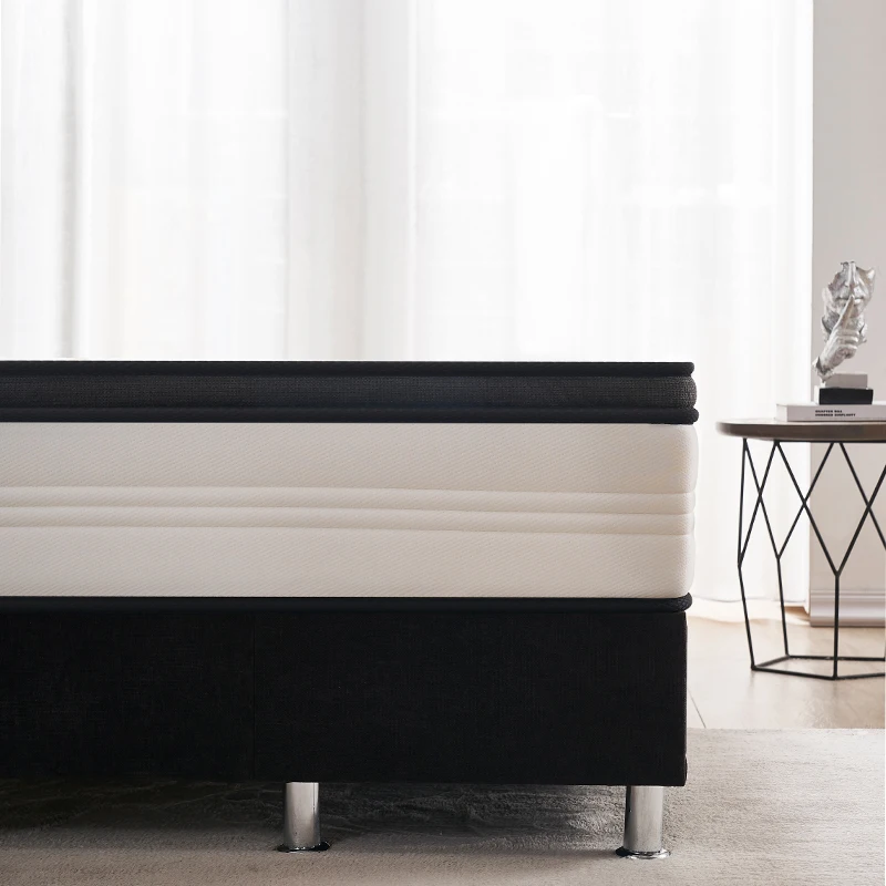 Factory Twin Single king Full Size Bedroom Furniture Set Order Online Mattresses Luxury Bed Foam Pocket Spring Mattress