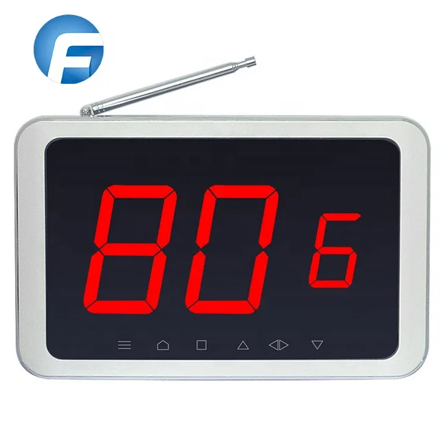 Wireless Nurse Emergency Call Bell Guest Paging Queue Calling System for Bar Fast Food Restaurant Hospital