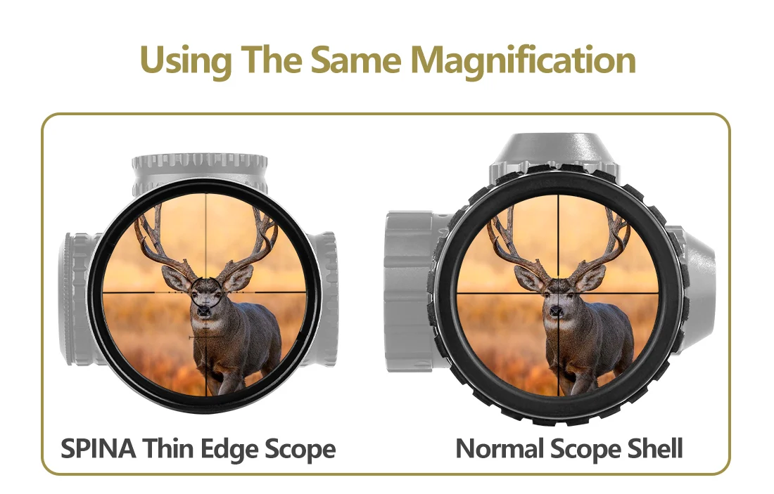 SPINA OPTICS 3-18x50 SF охотничья тактика тонкостенная боковая регулировка блокировки колеса сброса
