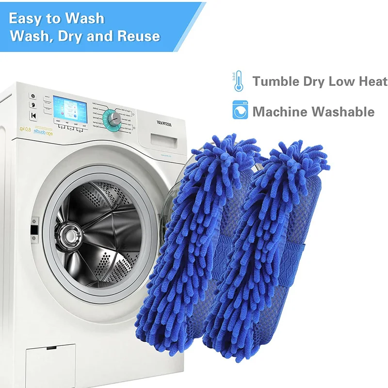Ultra Soft Lint And Scratch Free Premium Chenille Microfiber Washing Truck Boat Motorcycle Car Wash