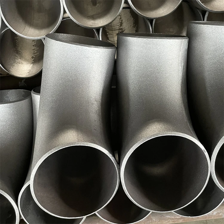 90 Degree Black Paint Seamless Carbon Steel Elbow Butt Stainless Welded Elbow Long Elbow