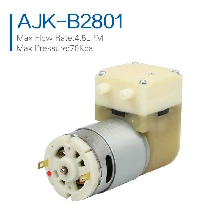 Dc Small Electric Pump Vacuum Diaphragm Mini 12v Air Vacuum Pump For Massage Chair