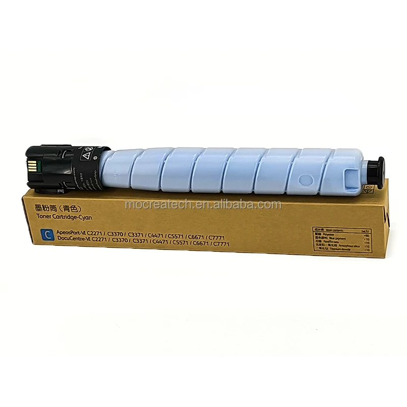 Совместимый картридж с тонером Xerox VI 3371 C3371 CT202634 CT203582 CT203586 для peosPort-VI C3370 C4471 C5571 C6671 C7771