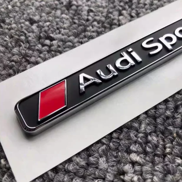 YLC Подходит для Audi Sport side mark с полным приводом tail A4L A6L A3 A5 Q3 Q5L Модифицированная декоративная наклейка