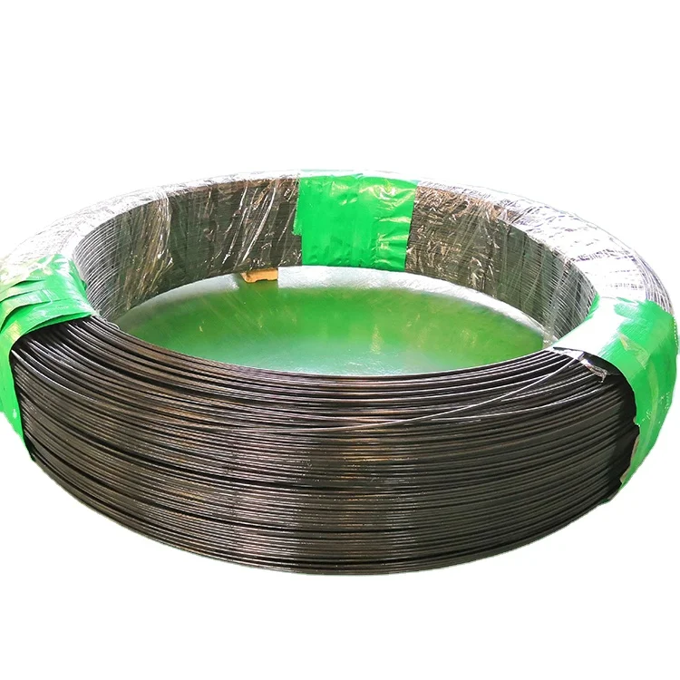 Oil tempered spring steel wire and high tensile spring steel wire