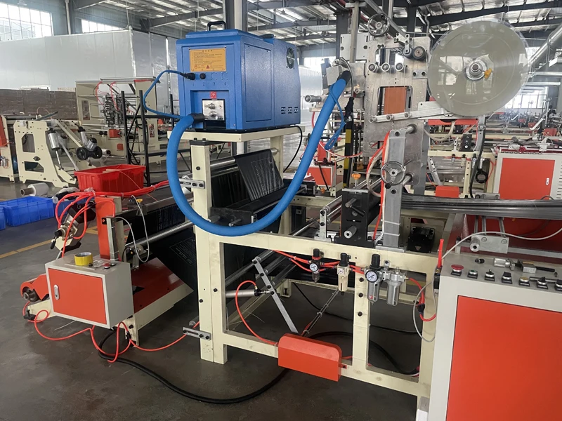 Computer Controlled PE Plastic DHL Courier Express Bag Machine side sealing express bag making machine