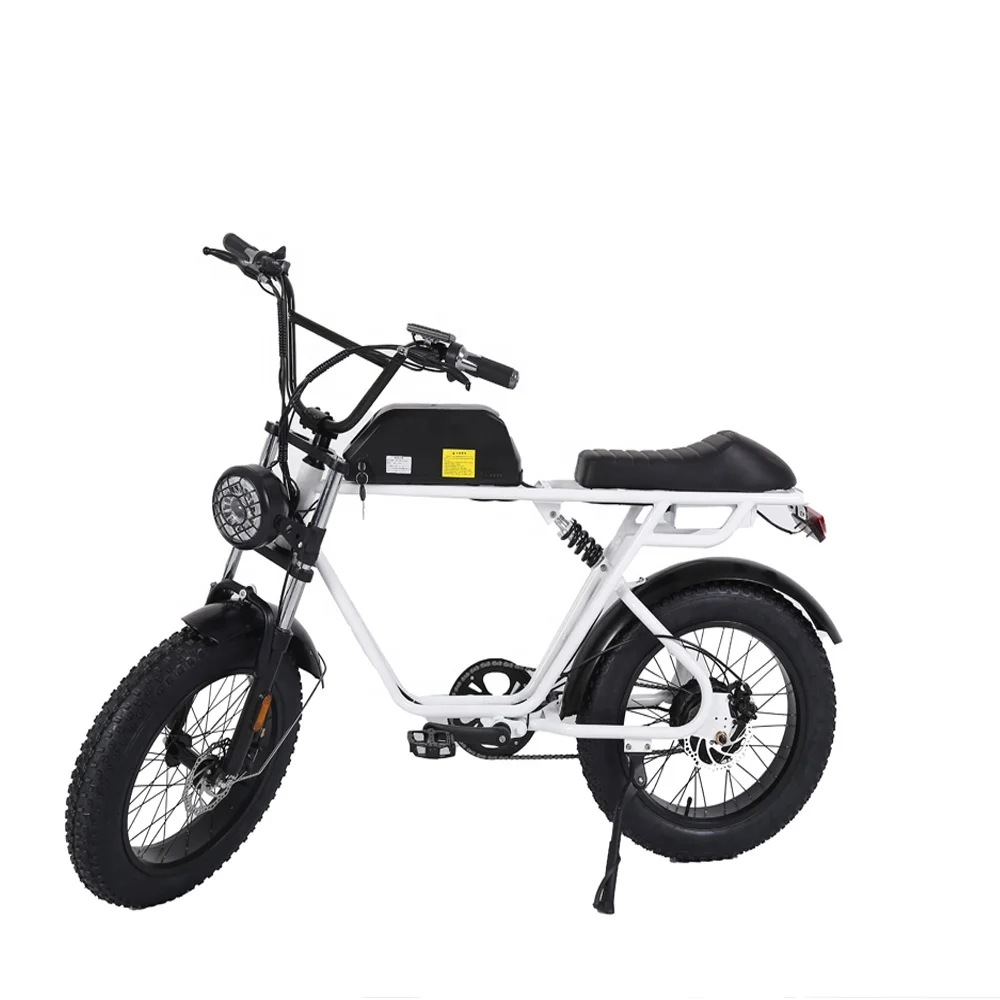 2022 Most Popular 20Inch Chinese Road Long Range Fat Tire Folding Mountain City Dirt Electric Bike