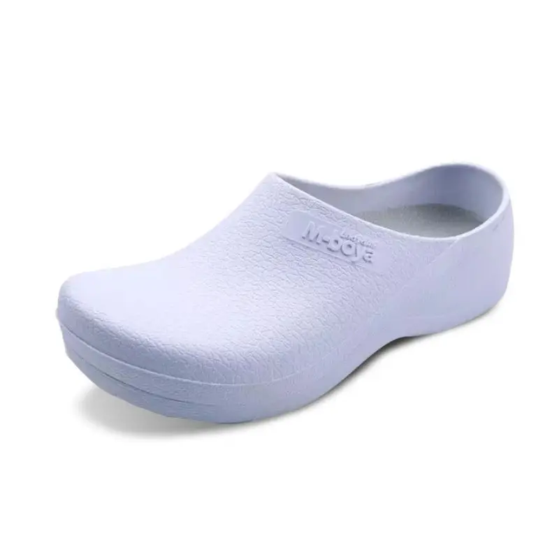 womens flat Light oil resistant safety shoes anti slip protective shoes for workers chef shoes