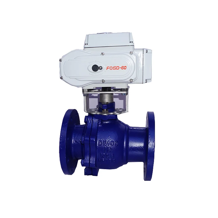 Electric Actuator on off Flange Motorized Control Gas Valve