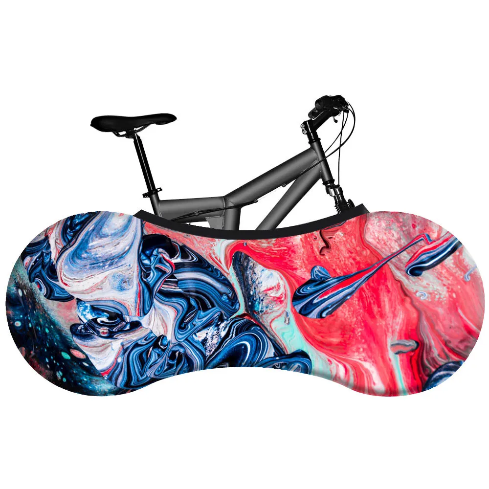Bike Cover Washable Elastic Dirt-Free Bike Storage Wheel Cover Tire Package Fit All Bicycles