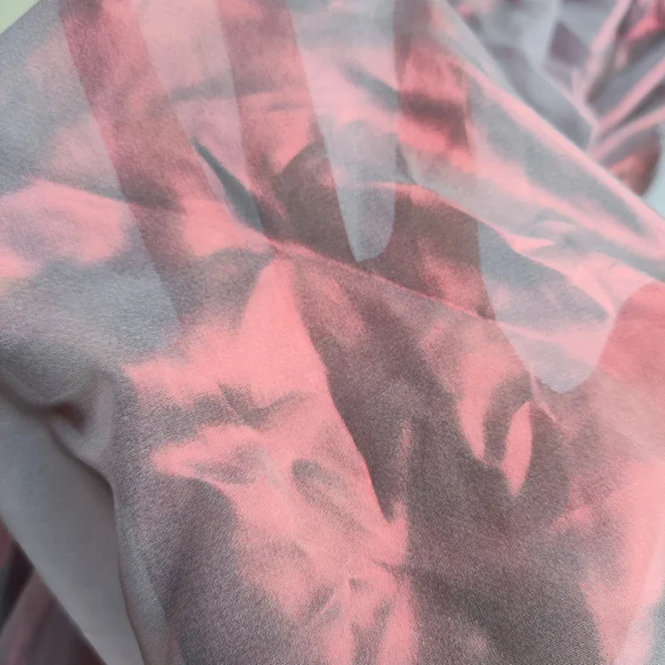 Wholesale Satin Shinny Liquid 100 Polyester Crystal Laser Pleated Metallic Foil Coated Silk chiffon Fabric