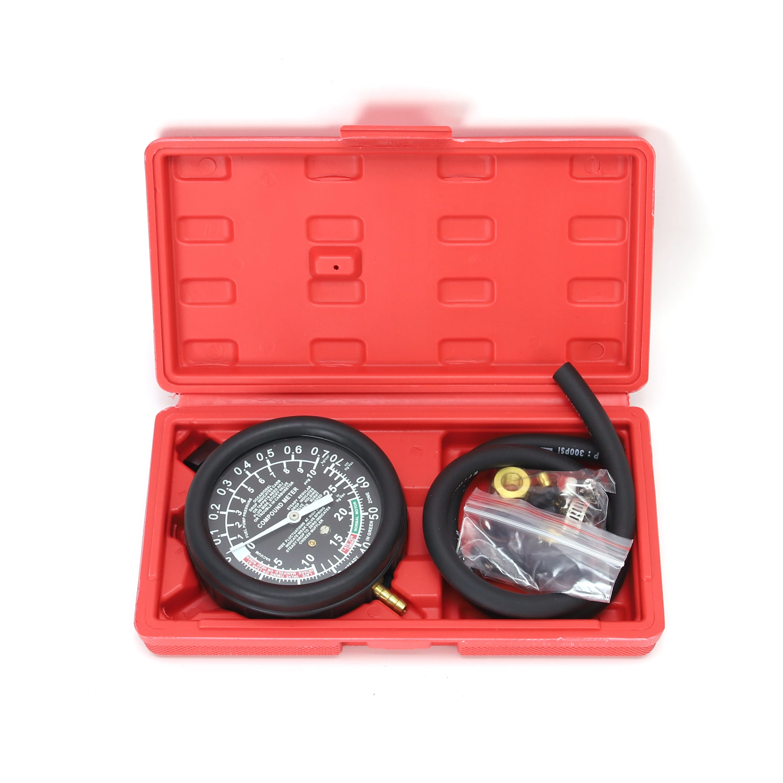 Fuel Pump & Vacuum Gauge Pressure Tester Carburetor Valve Pressure Test Kit Pressure Meter In Wholesale