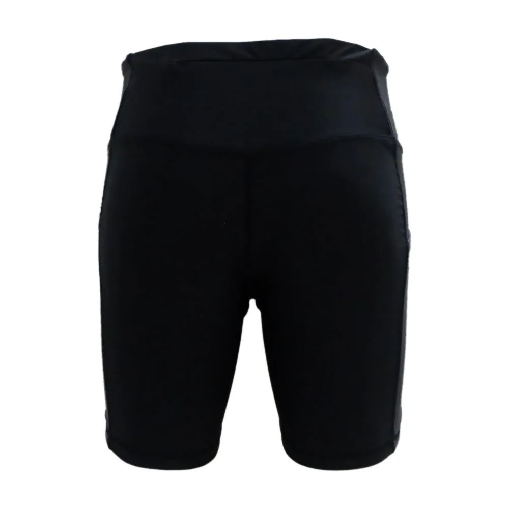 Горячая распродажа высокое качество Йога Леггинсы slim fit стильные женские 4 дюйма длина по внутреннему шву рукава плотные шорты для бега и тренировок