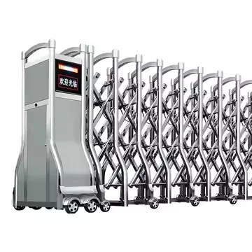 aluminum alloy automatic door construction site school factory intelligent Electric retractable door
