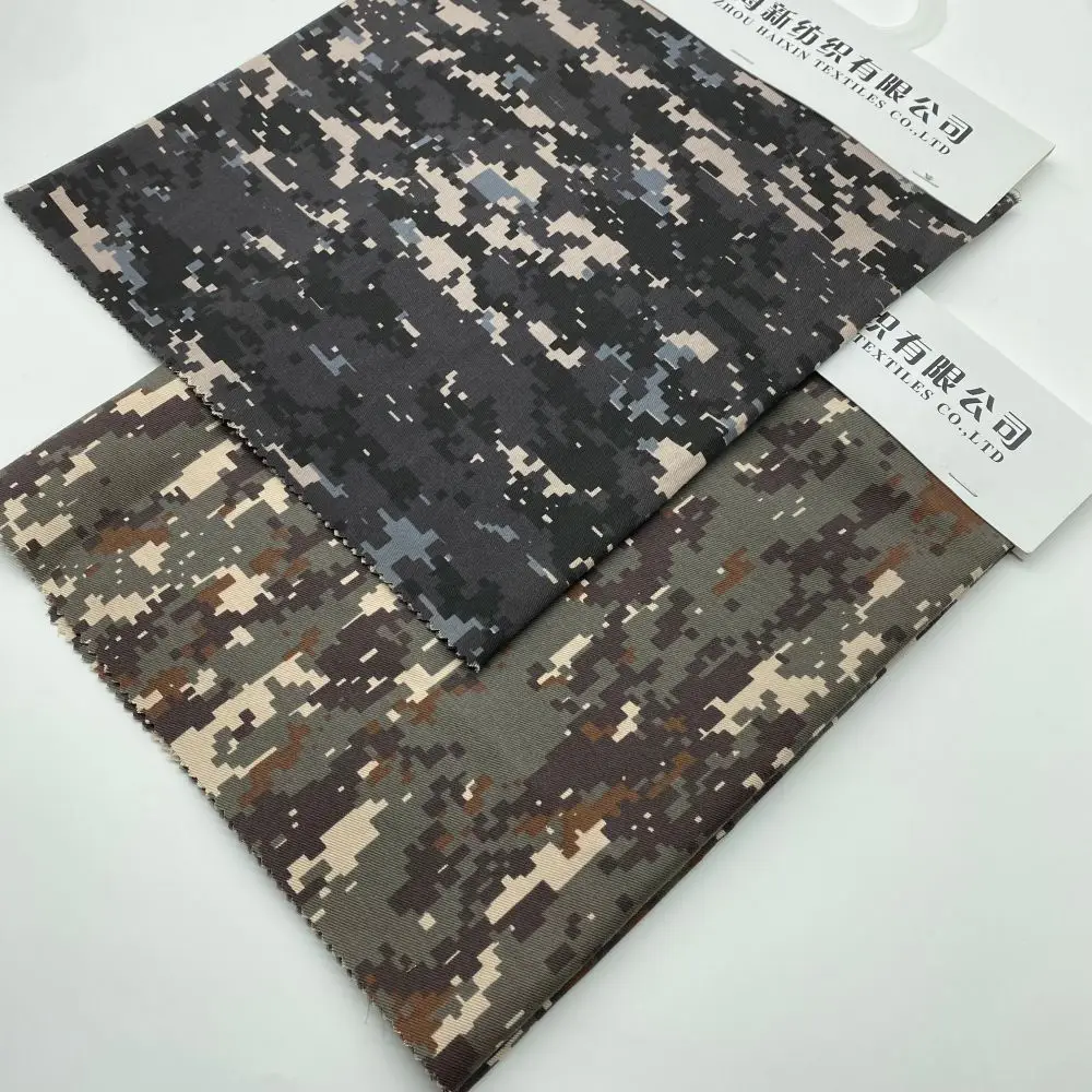 camouflage fabric ripstop TC 21s*16s 108*58 180gsm uniform fabric workwear fabric  wholesale professional men and women
