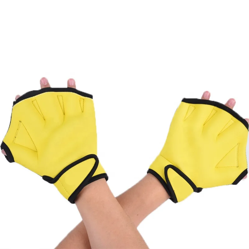  Hot Selling Diving Hand Gloves Swimming Wear Paddle Palm