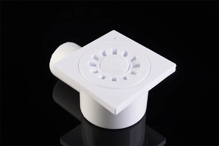 Factory Design Standard Square Plastic Deep Pvc Trap Floor Drain For Drainage