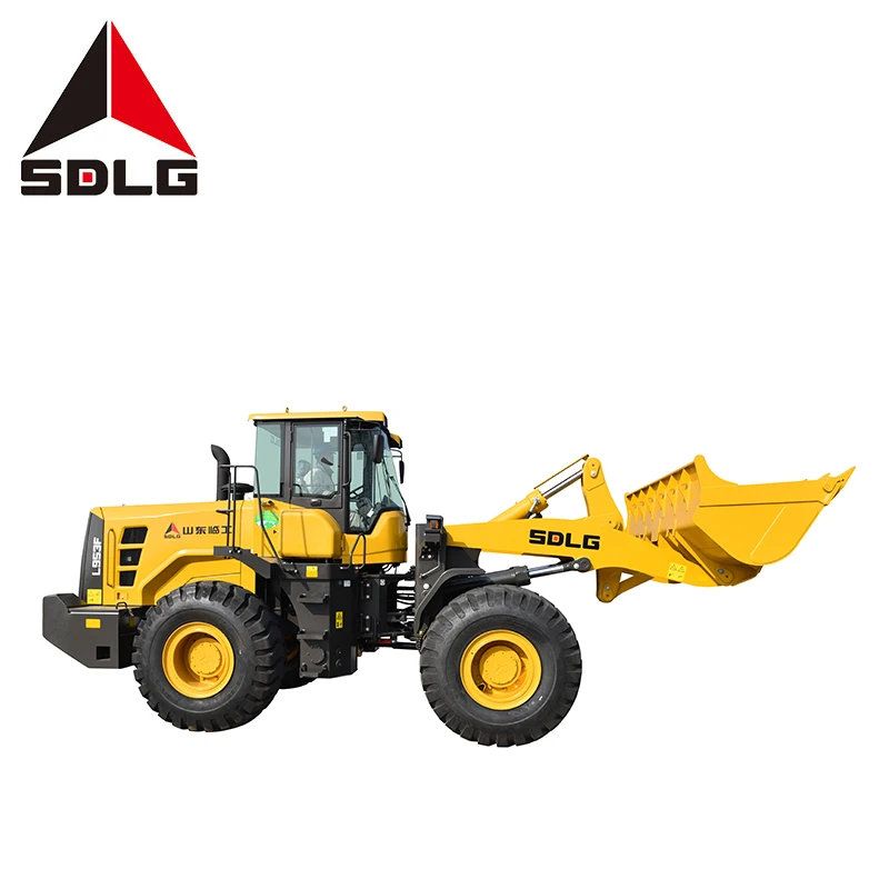 SDLG official Hydraulic 5 ton wheel loader 4 tons L953F with 3.0m3 bucket excavator dredge pump