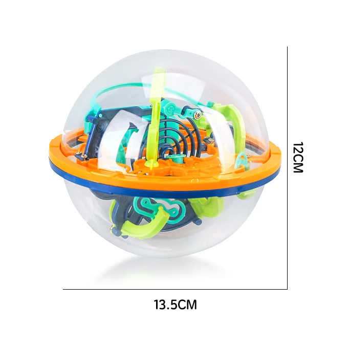 Educational Intellectual Game Toys 3D Maze Puzzle Ball Toy Brain Teaser Game 3D Maze Ball