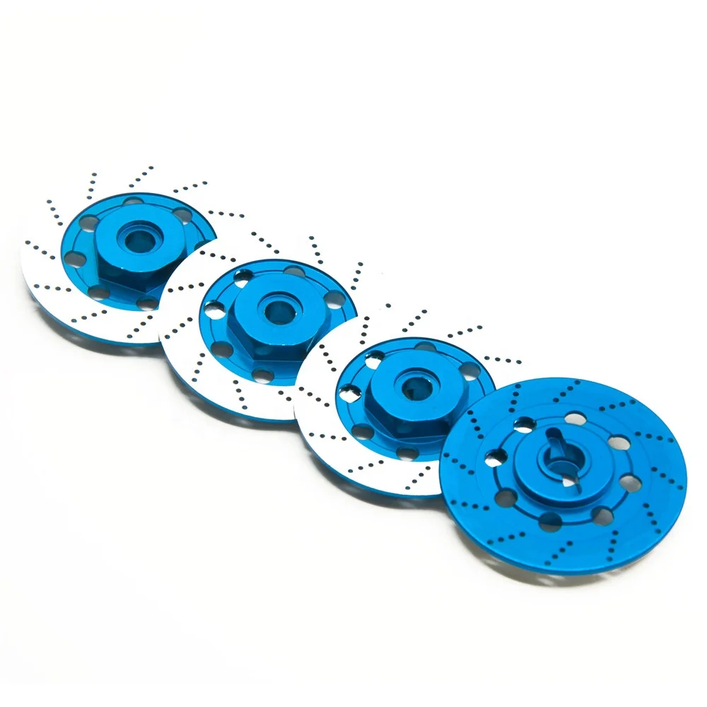 New Brake Disc Wheel Rim Box Metal Hex Adapter for 1/10 Sakura D4 On-Road Racing RC Car Upgrade Parts Accessories