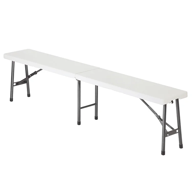 China Wholesale Customized Modern Design White Plastic Folding