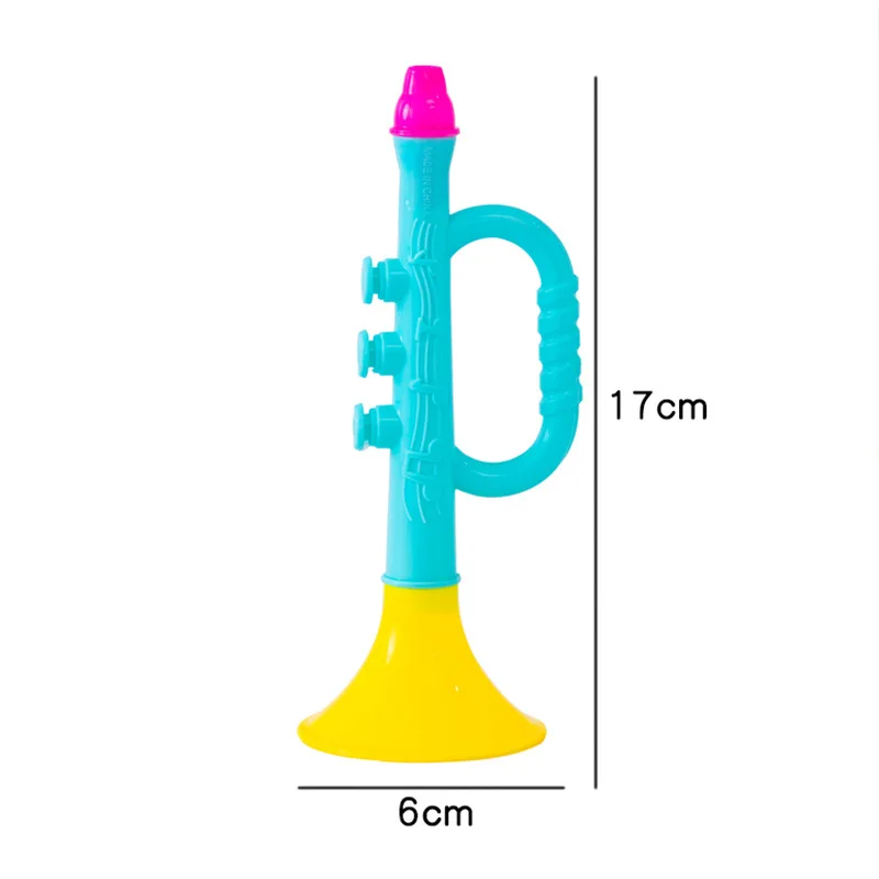 Cheap Plastic Cheering Horn Toy Plastic Football Fans Cheer Trumpet