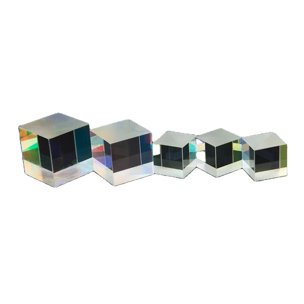 Obviously Defective Cross X Cube Prism RGB Combiner Decoration Optical Glass 35*35*35
