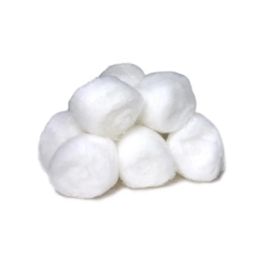 hospital medical surgical Cotton Balls CE ISO certified Used for Cleaning or Absorbing Blood cotton ball