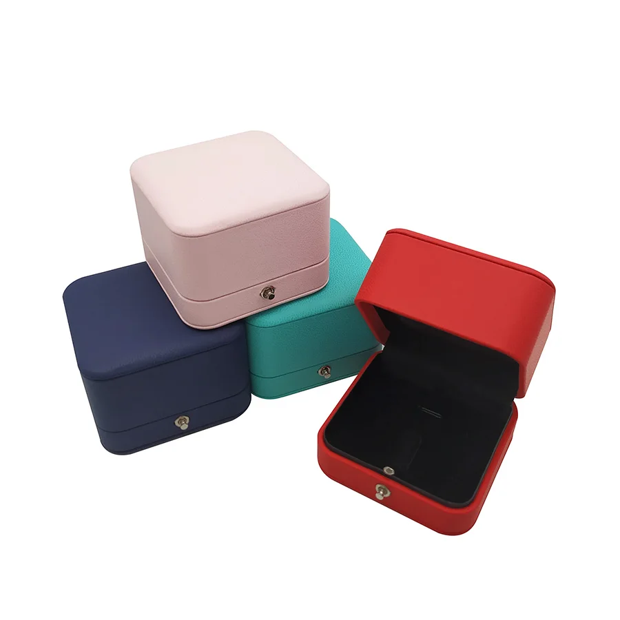 
Wholesale PU Leather Packaging Boxes Jewelry Luxury 